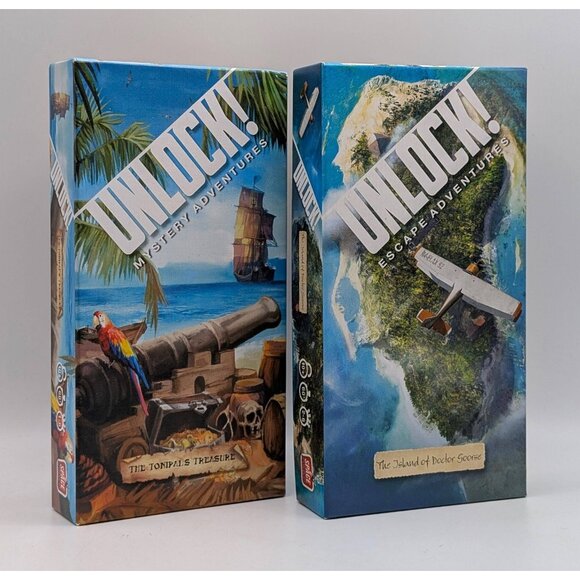 Unlock Island Of Doctor Goorse and Tonipals Treasure Adventure Games Bundle Lot - Picture 1 of 6